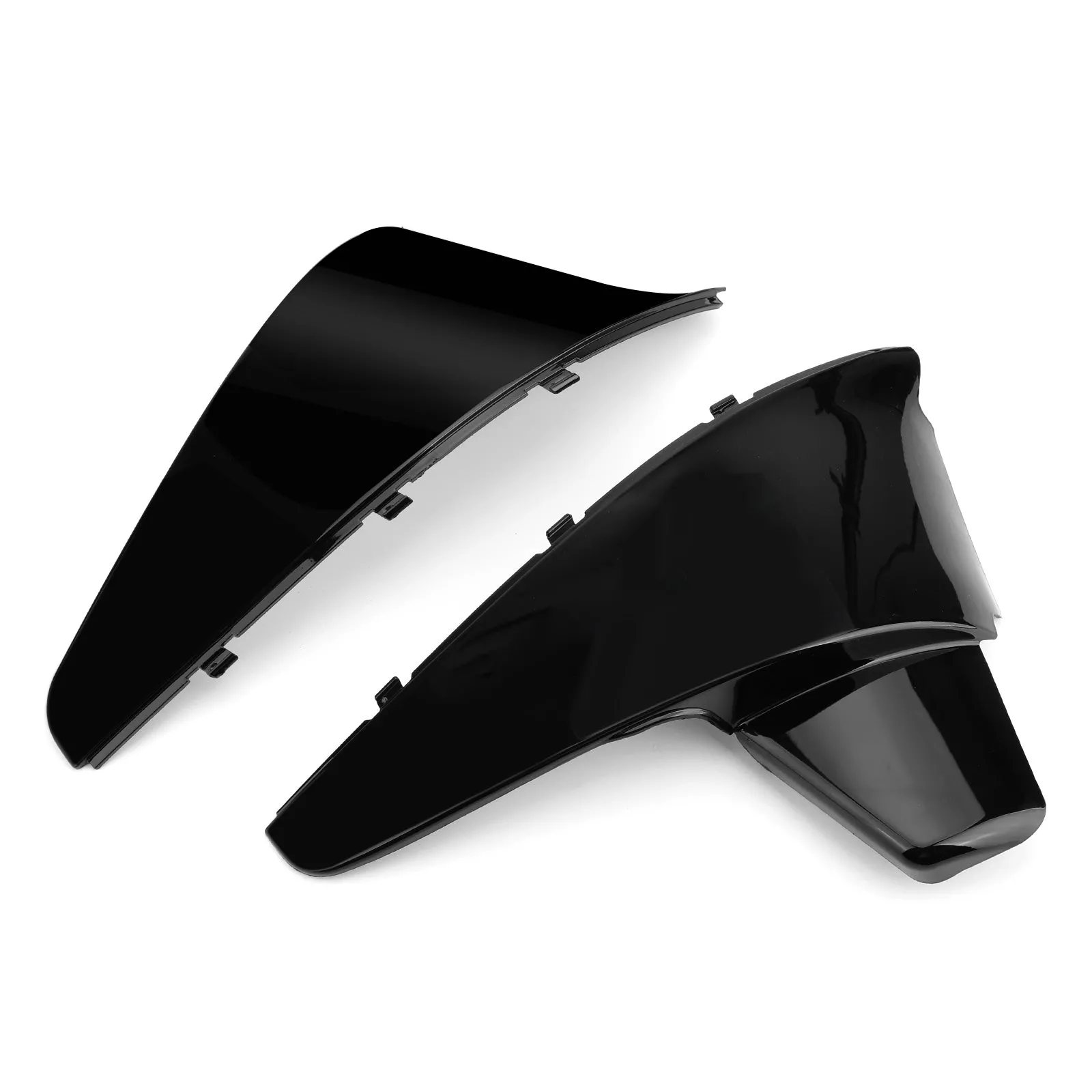 1 par de cubiertas laterales de batería para Honda Shadow VT600 VLX 600 STEED400 1988-1998 genérico