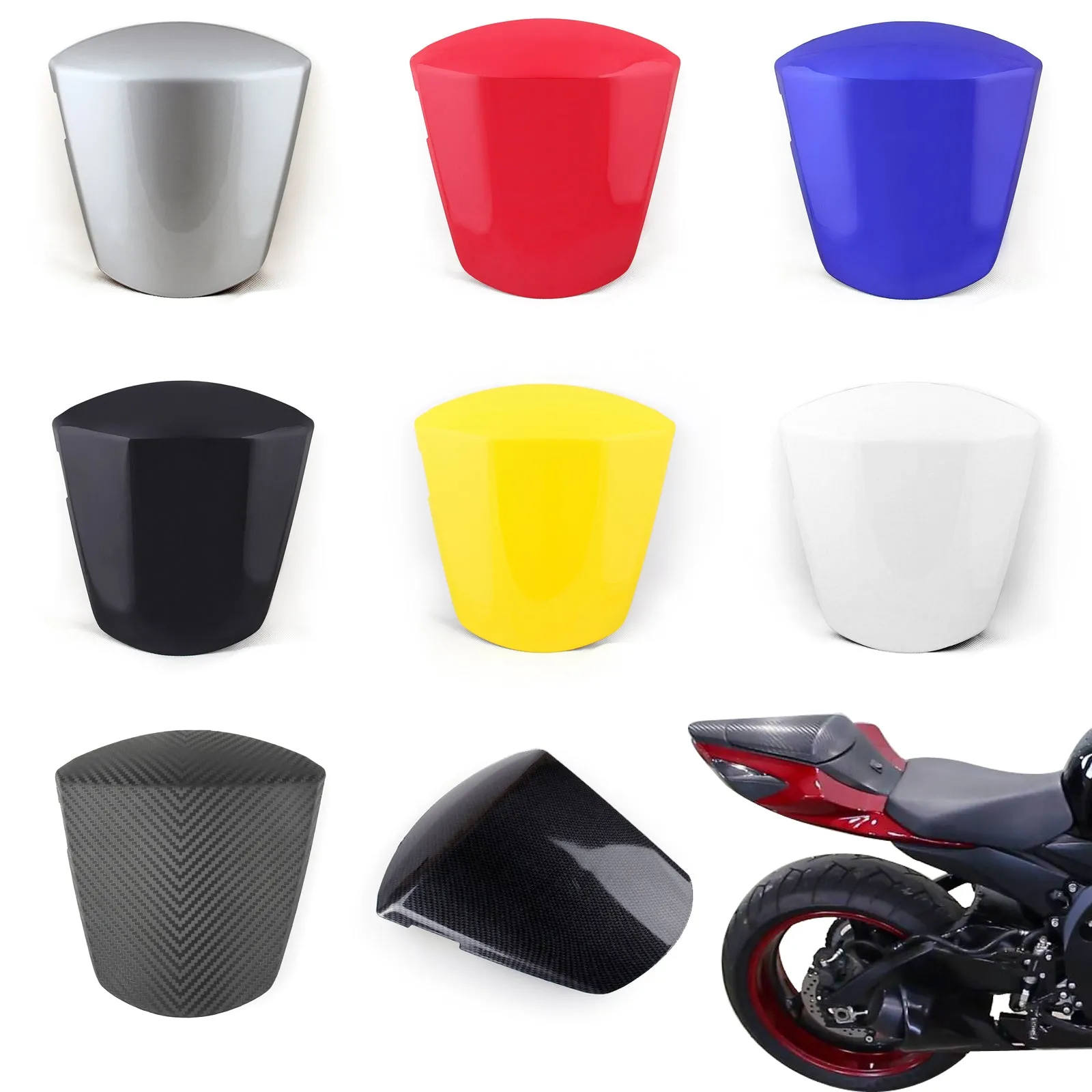 Carenado del asiento trasero para Suzuki GSXR600/750 2011-2023 K11 genérico