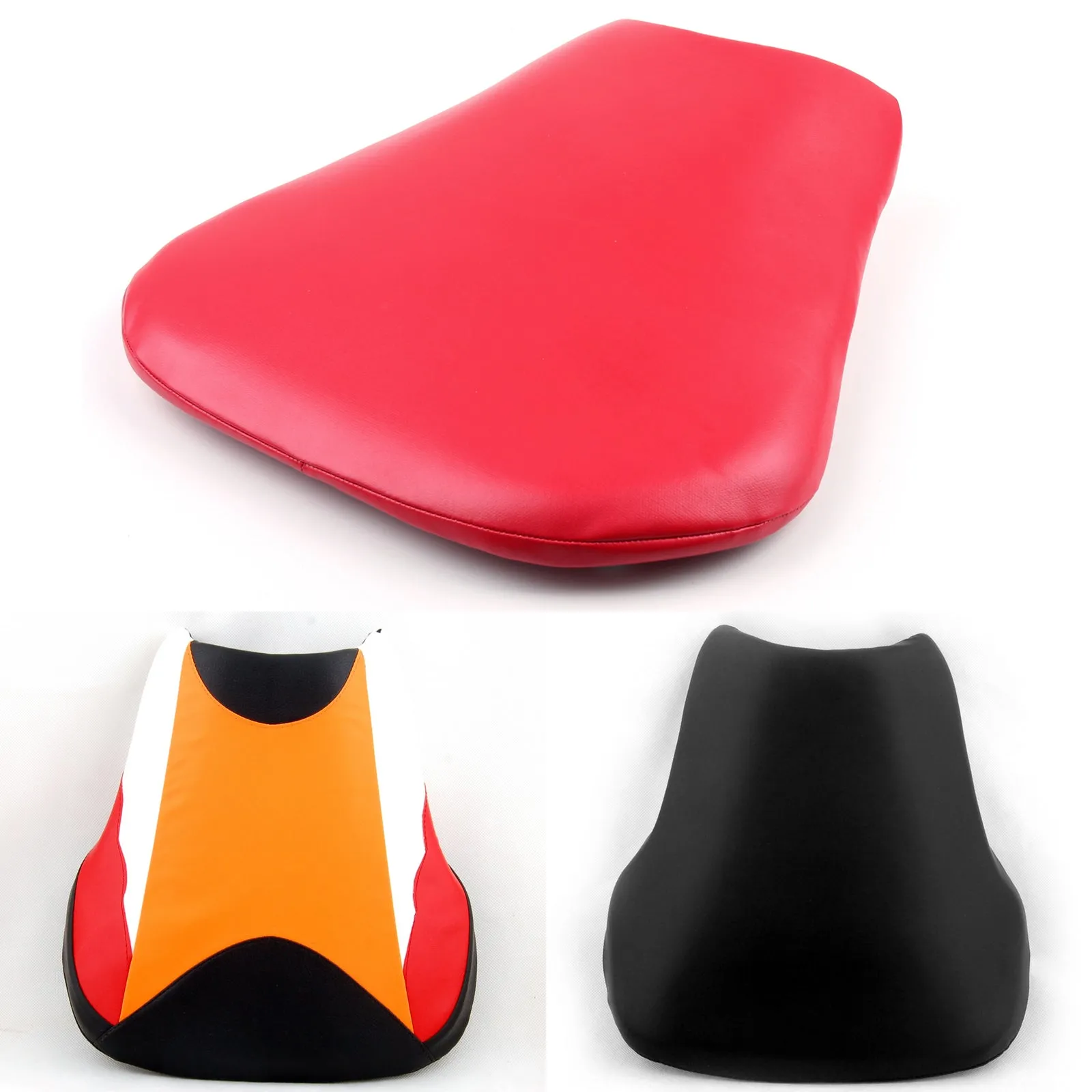 Funda de cuero para asiento delantero del conductor para Honda CBR600RR CBR 600 RR 2003-2004 Genérico