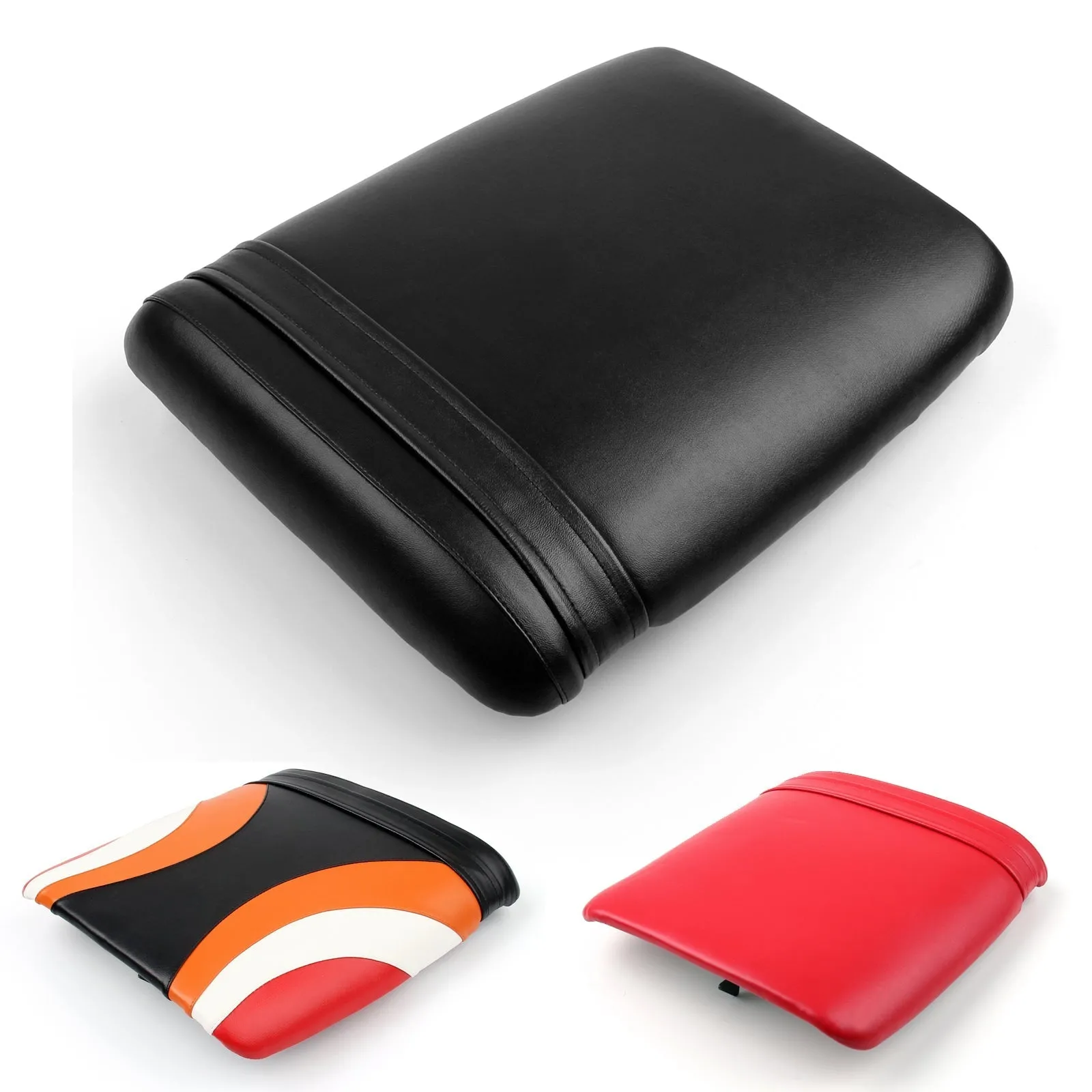 Pilar de cuero del asiento trasero del pasajero para Honda CBR250RR MC22 1991-1998 1997 1996 Genérico