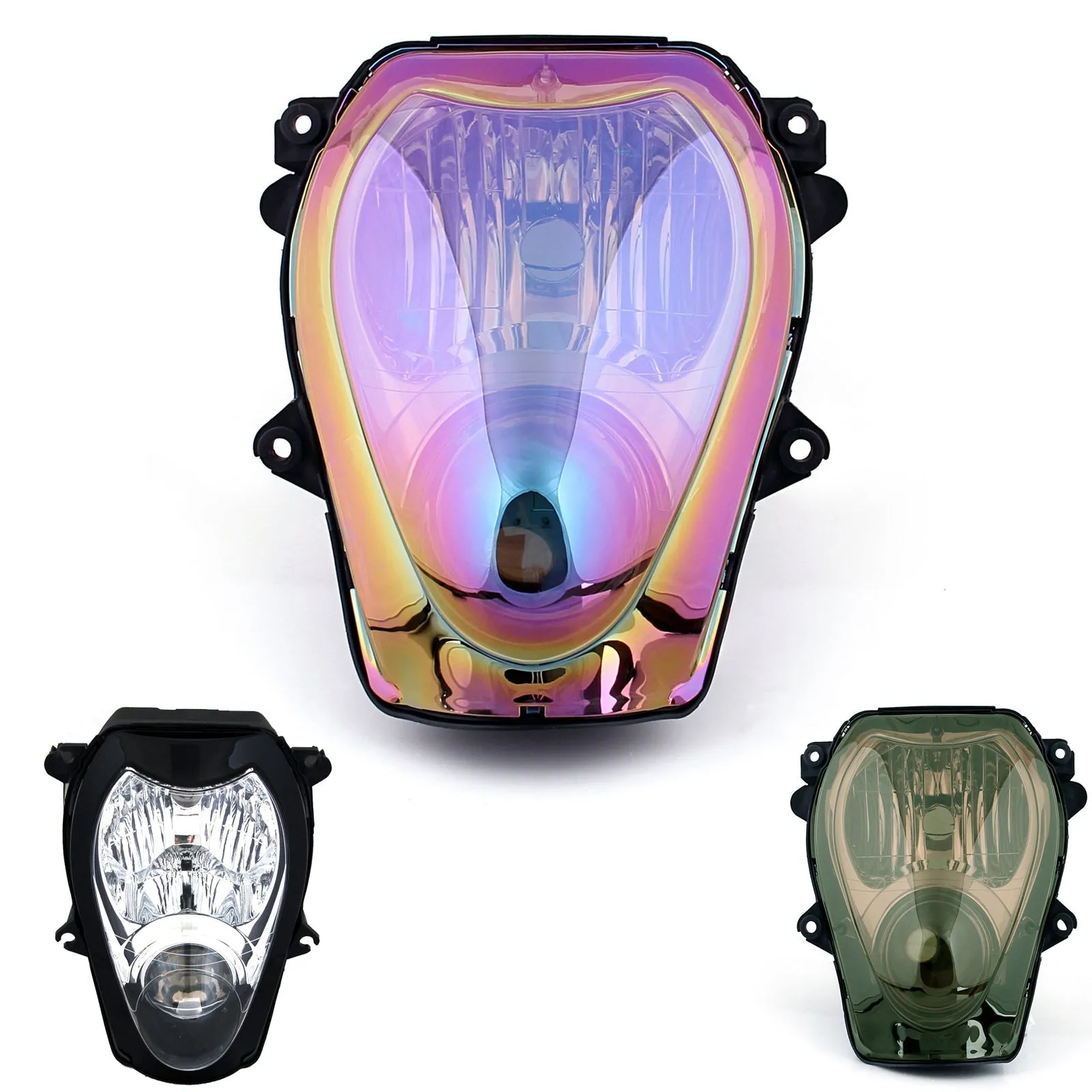 Conjunto de faros delanteros para Suzuki GSXR1300 GSXR 1300 1999-2007 Genérico