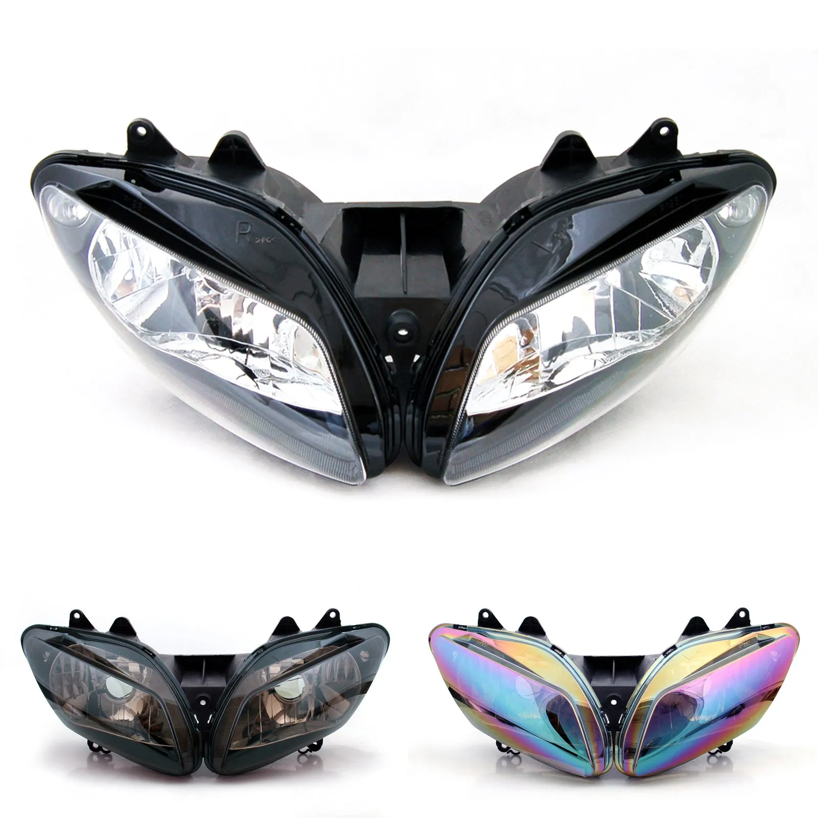 Conjunto de faros delanteros para Yamaha YZF 1000 R1 2002-2003 Genérico