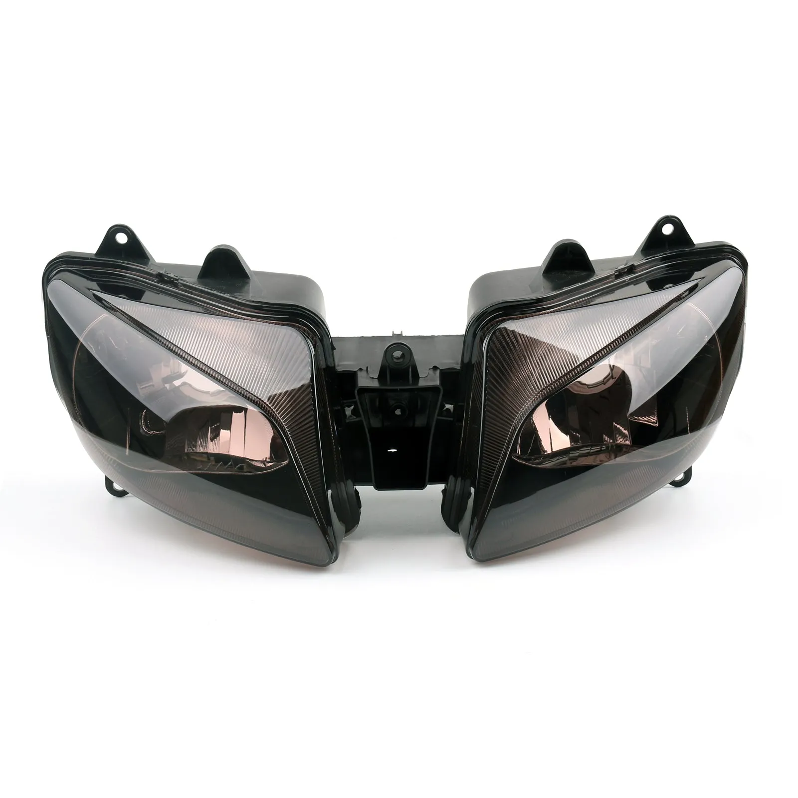 Conjunto de faros delanteros para Yamaha YZF R1 1998-1999 R1 genérico ahumado