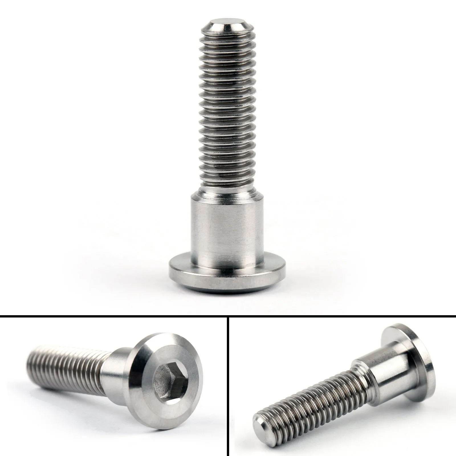 1 unidad/6 uds/12 Uds titanio/Ti M8 x 33mm para Suzuki GSXR perno de Rotor de freno de disco genérico