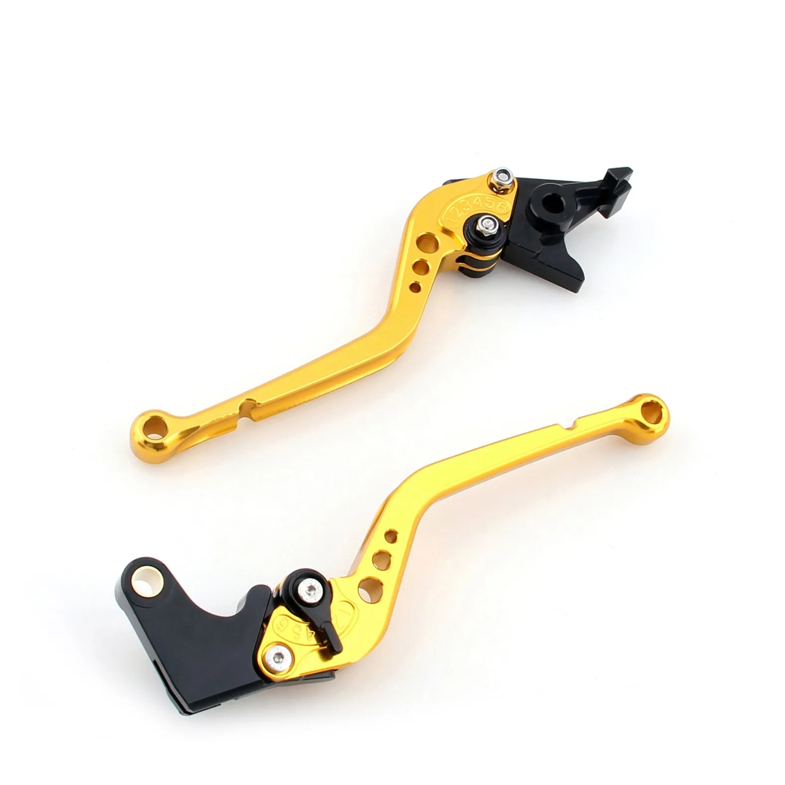 Manetas Freno Embrague para Suzuki GSXR600 GSX-R1000 TL1000S GSR 600 SFV 650 Negro Genérico