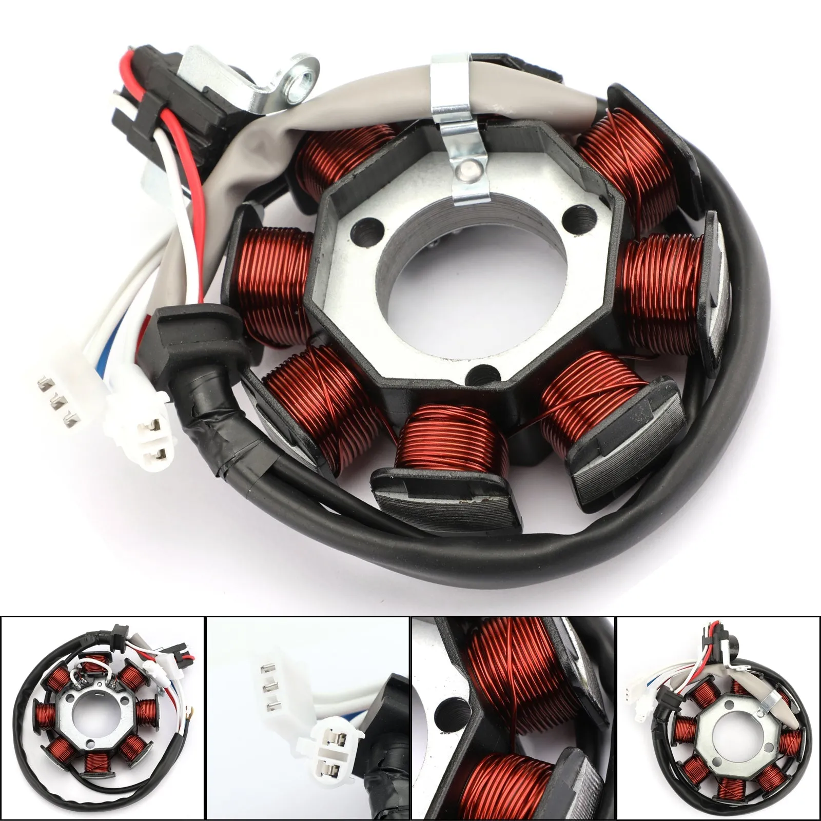 Estator alternador para Yamaha XT125 X/R YBR125 05-14 3D9-H1410-00 3D9-H1410-01 Genérico