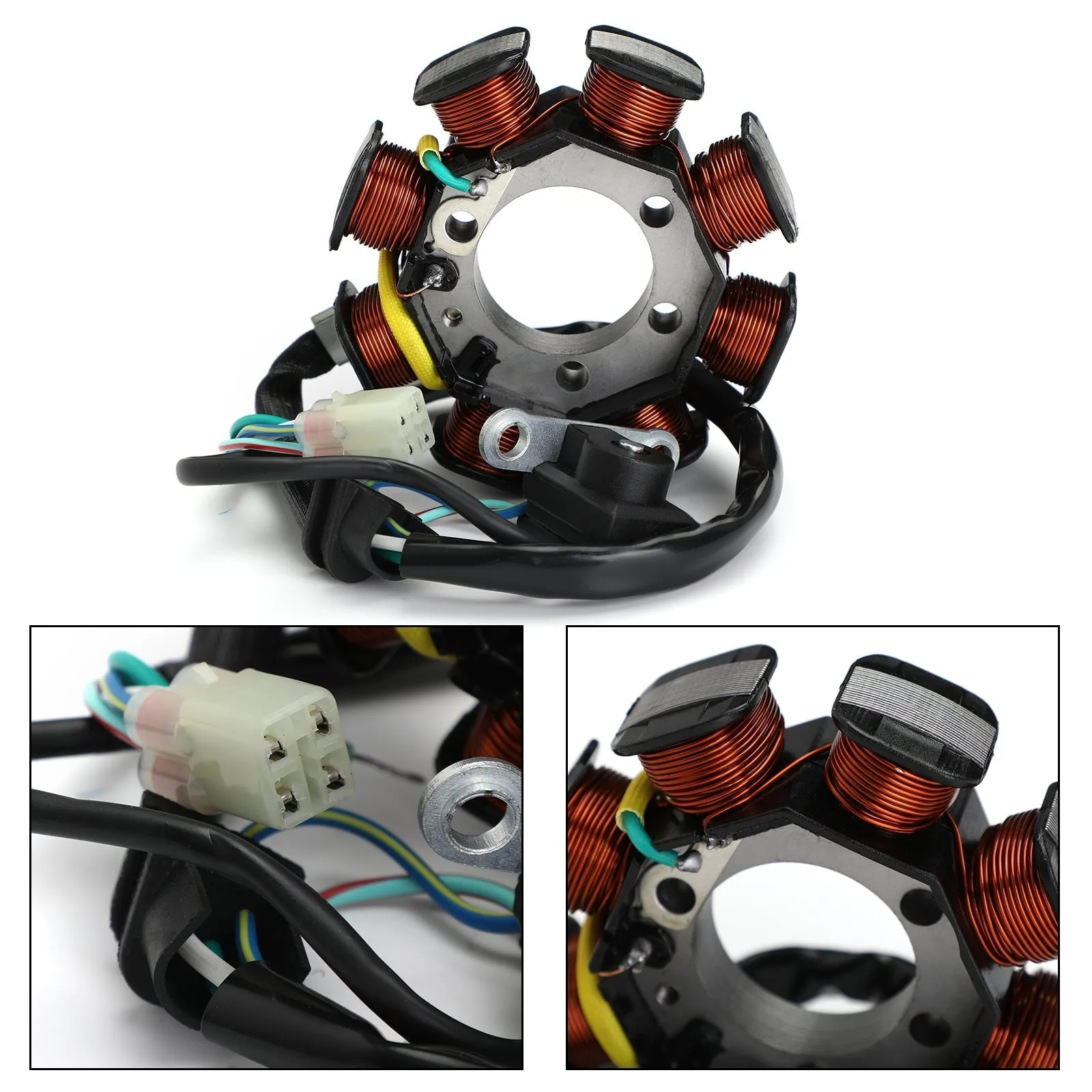 Generador Magneto Estator para Honda CRF125 CRF 125 F/FB 2014-2018 31120-K28-911 Genérico