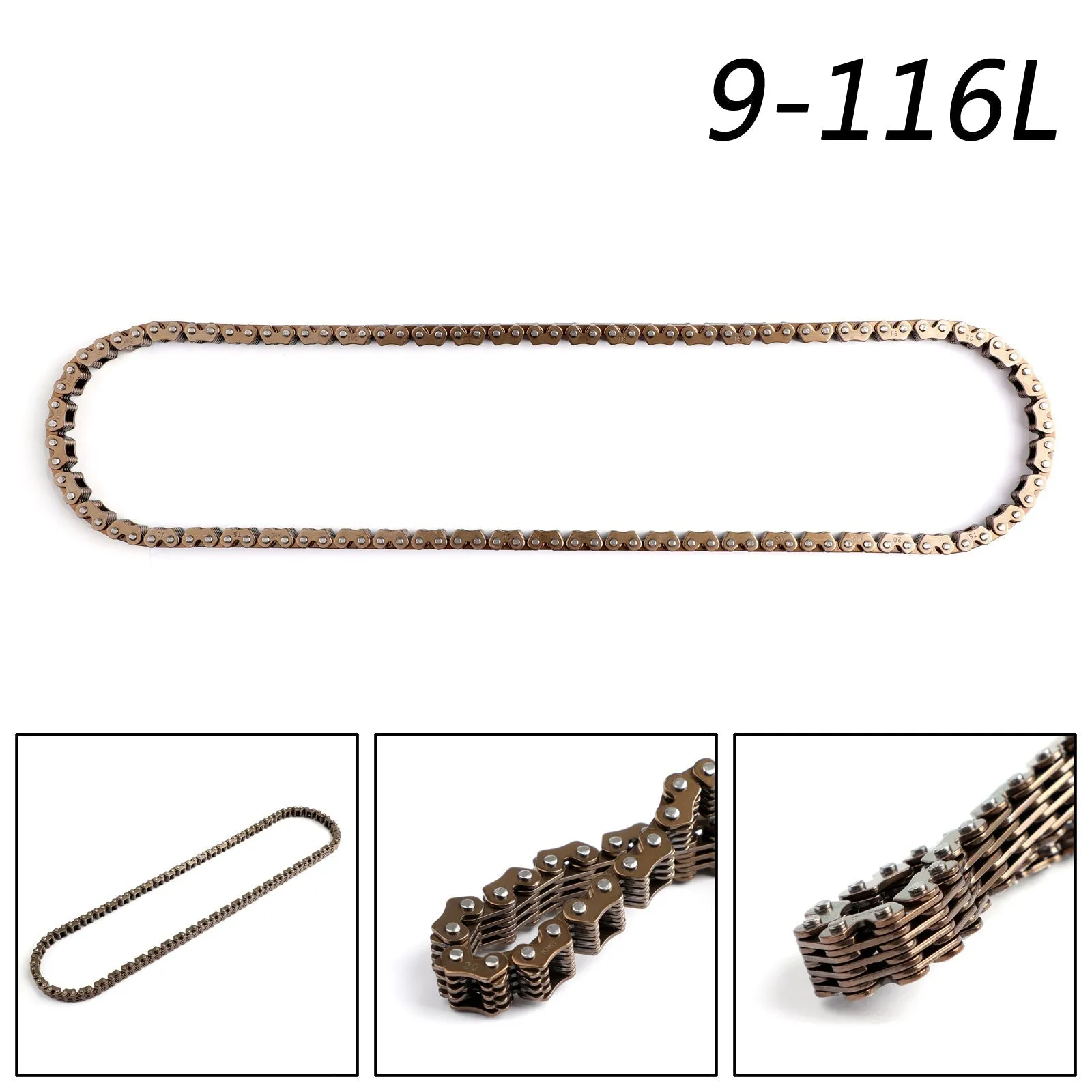 Cadena de distribución 116L para Honda CBR600F2 CBR600F3 CBR600F4 CBR600F4i CBR600RR genérico