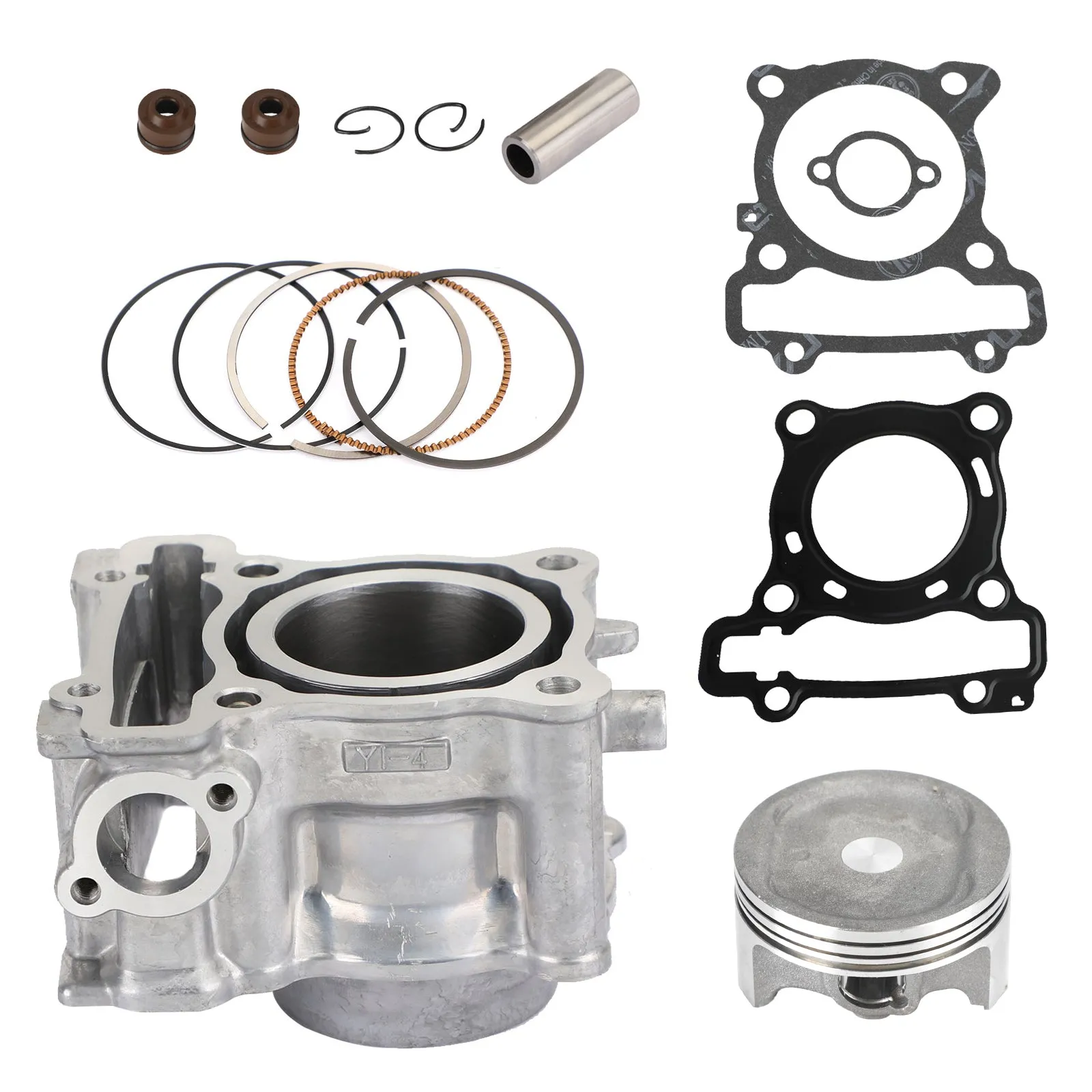 Kit De Juntas De Pistón Cilindro 58mm Para Yamaha NMAX 125 / MBK Ocito Big Bore 155cc Genérico