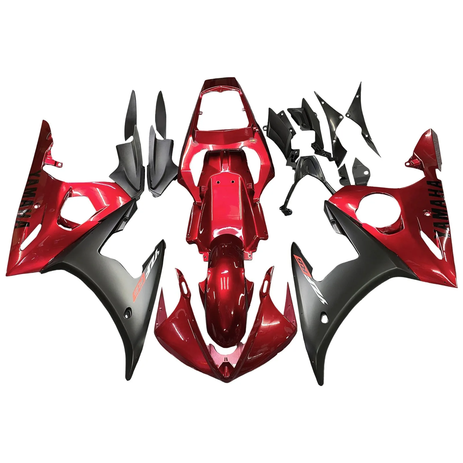 Kit carenado de inyección de carrocería de plástico ABS para Yamaha YZF 600 R6 2005 genérico