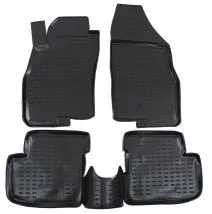 Alfombrillas de goma FIAT Grande Punto 5D 2005-up 4 piezas