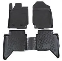 Alfombrillas de goma FORD FORD Ranger 4 doors 2012-up 4 piezas