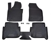Alfombrillas de goma VW Touran 2006-2014 4 piezas
