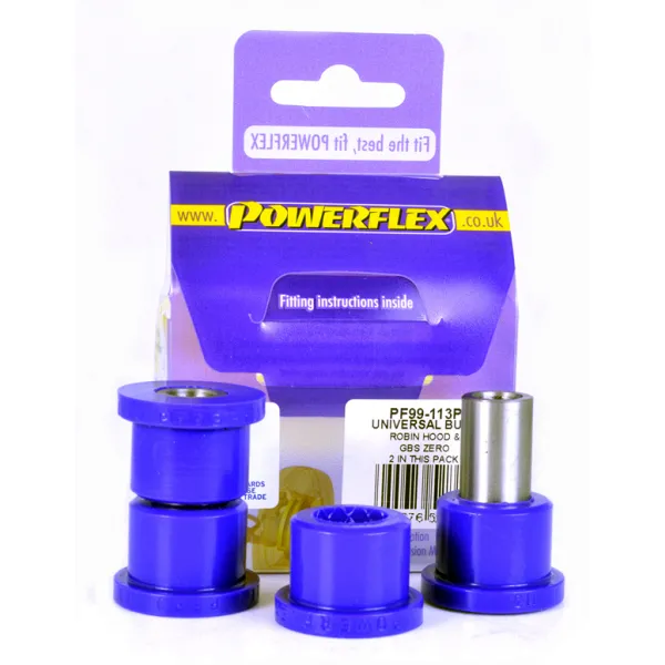 Powerflex Silentblock Universal Kit Car Bush For Robin Hood *S UNIVERSALES Top Hat Bushes