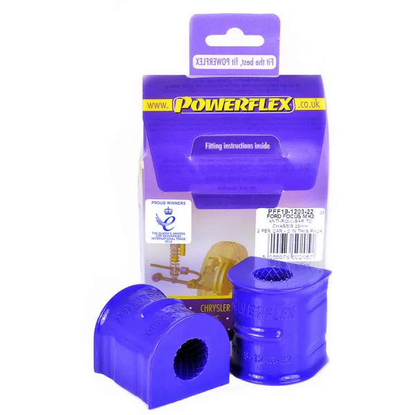 Powerflex Silentblock Front Anti Roll Bar To Chassis Bush 22mm FORD Focus MK2 ST
