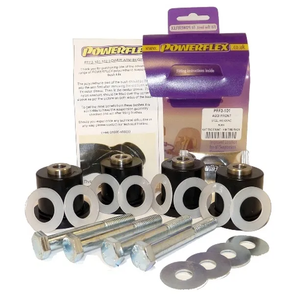 Powerflex Silentblock Front Wishbone Bush AUDI 80, 90 Quattro inc Avant (1983-1992) S2 Coupe B3 (1991-1996)