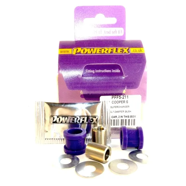 Powerflex Silentblock Super Charger Belt Damper Bushes BMW Mini Generation 1