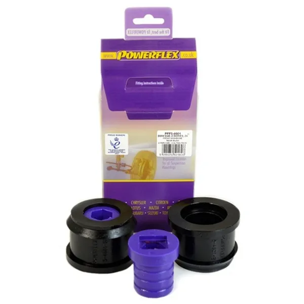 Powerflex Silentblock Front Wishbone Rear Bush BMW E46 3 Series