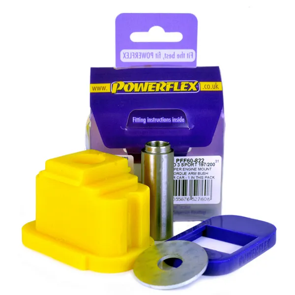 Powerflex Silentblock Upper Engine Mount Torque Arm Bush RENAULT Clio III Sport 197/200 (2005 - 2012)
