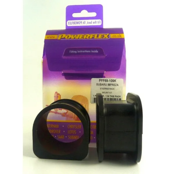 Powerflex Silentblock Steering Rack Mount Bushes SUBARU Impreza Turbo, WRX & Sti (GD,GG 00-07)