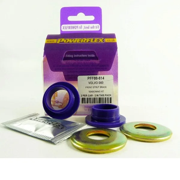 Powerflex Silentblock Strut Brace Tensioning Kit VOLVO S60 (2001-2010), V70-Mk2, S80-Mk1 (2000-2007)