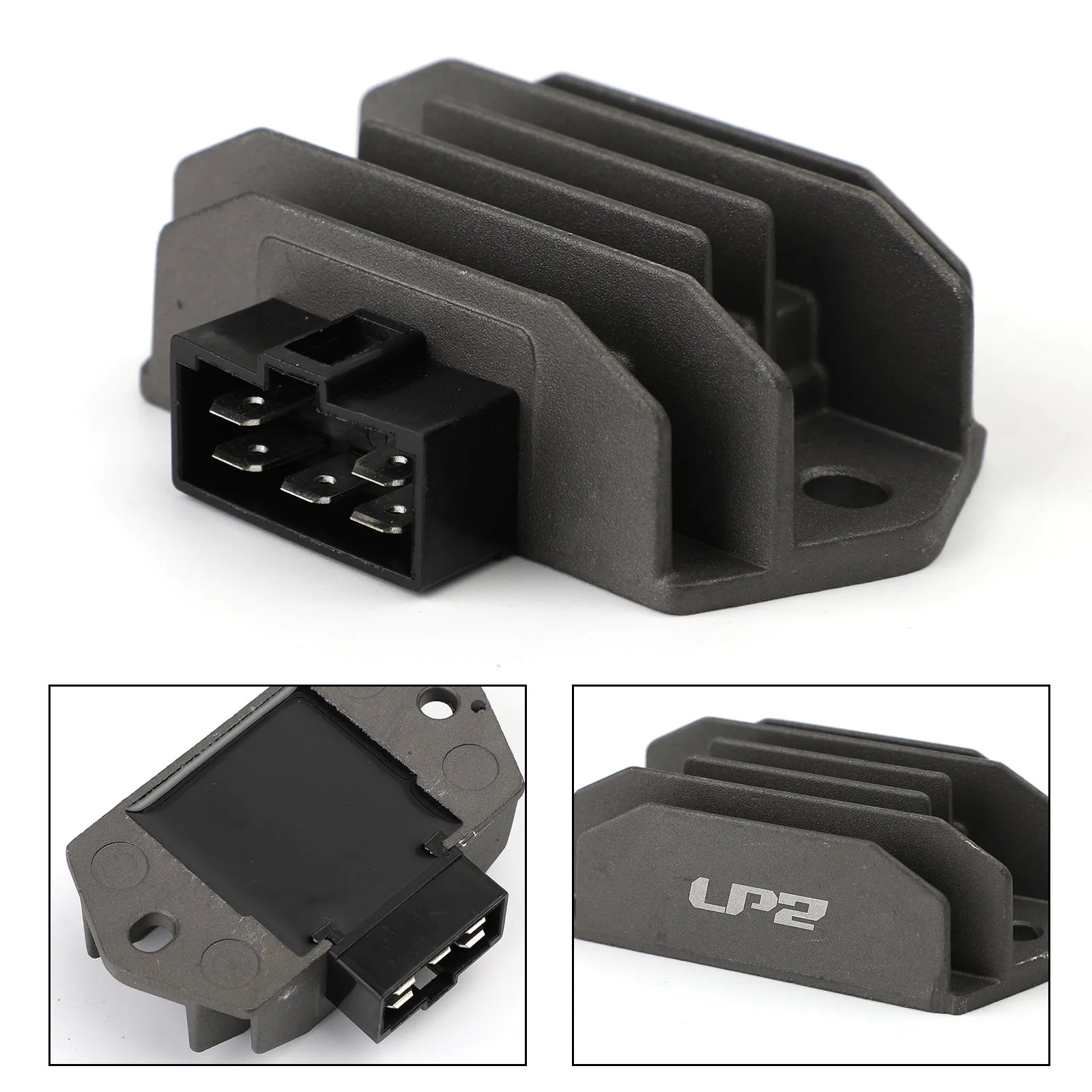 Rectificador regulador de voltaje apto para Honda NSC 50 110 Vision GLR 125 CB 125 F CB190 R 2011-2020 Genérico