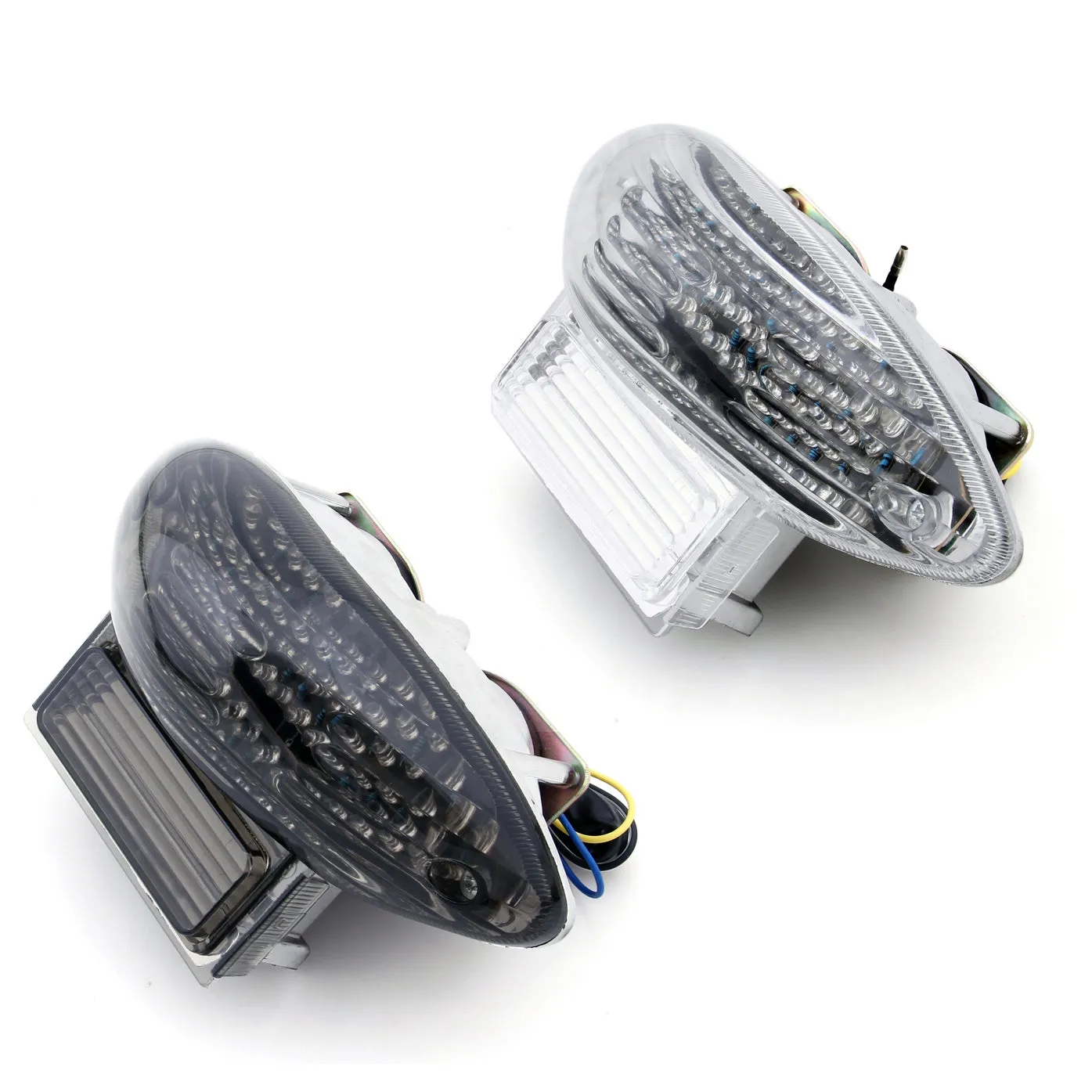 Piloto Trasero LED Integrado para Suzuki GSXR1300 (99-07) Katana 600/750 2 Colores Genérico