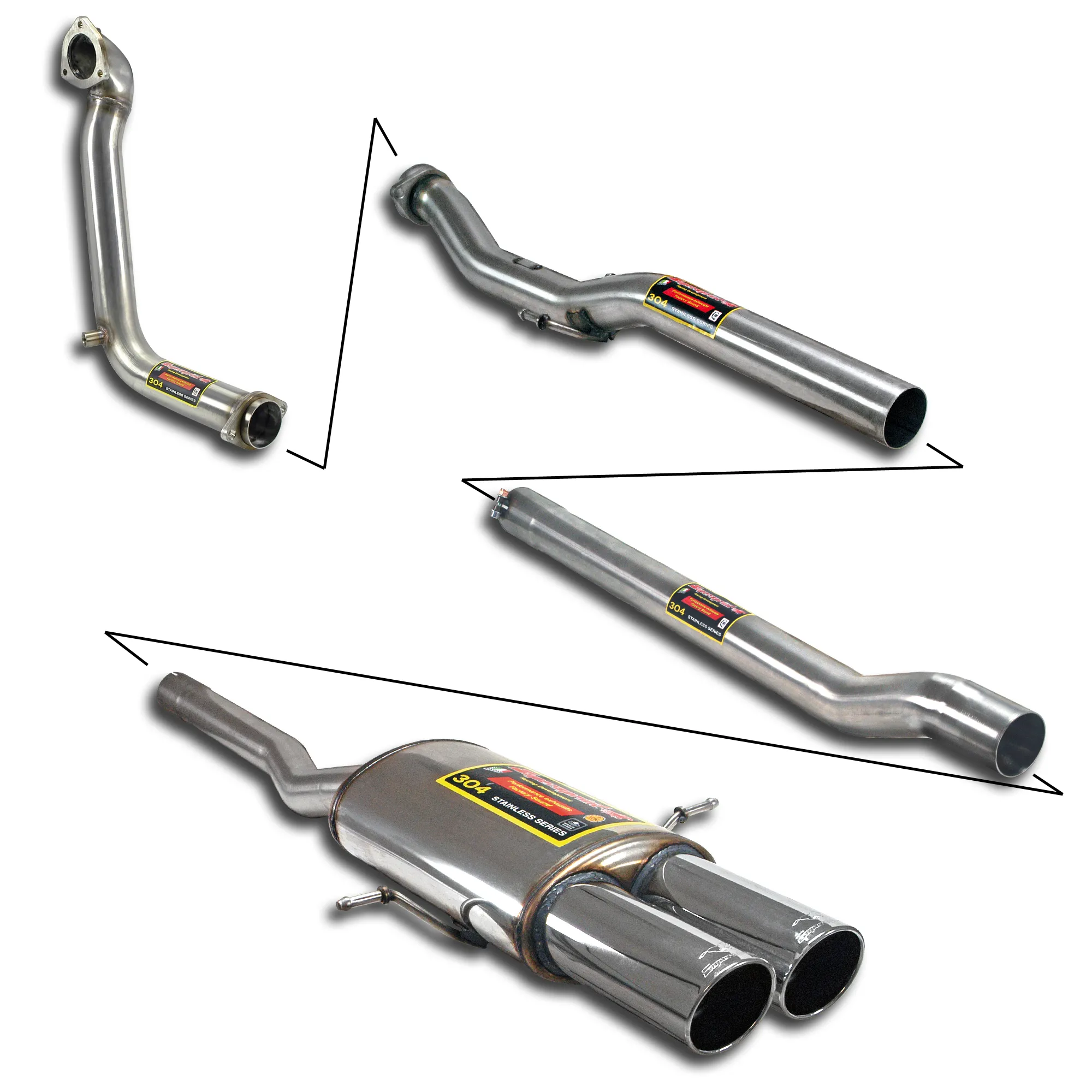 SUPERSPRINT TRACK PERFORMANCE PACK MINI COOPER S 1.6I TURBO «JOHN COOPER WORKS» (211 CV) 07/2011 – 2014