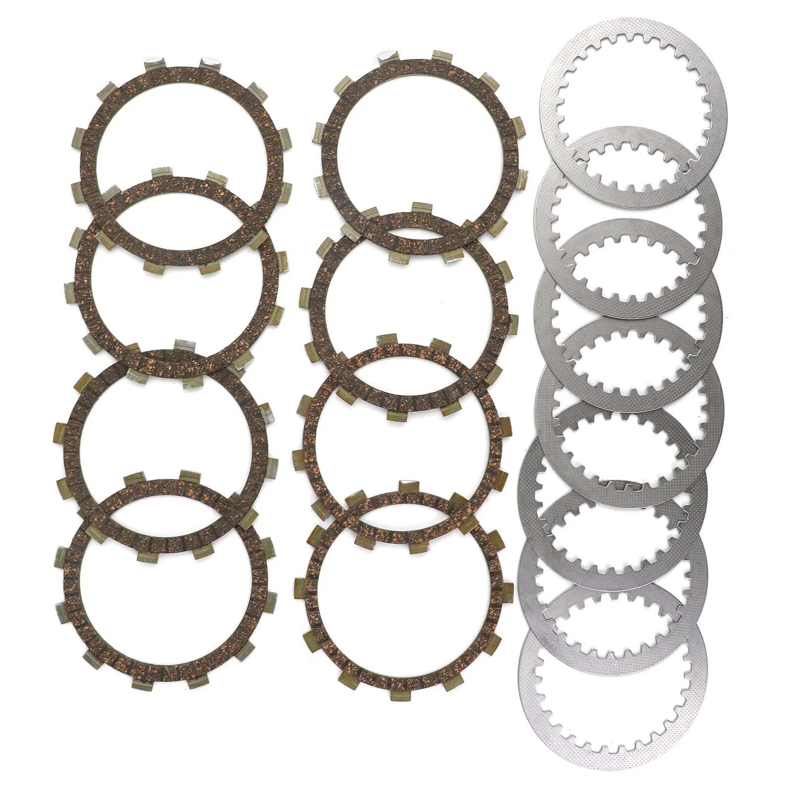 Kit de embrague de acero y placas de fricción para Yamaha TT600 XT400 XT500 XT600 SRX400 Generic