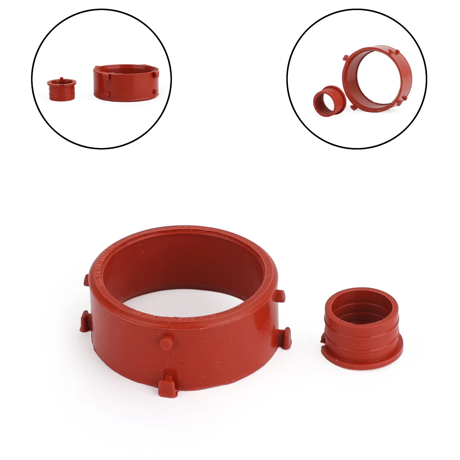 Areyourshop 2 uds junta de conducto de aire de turbocompresor 6420940480 6420940580 para Mercedes genérico