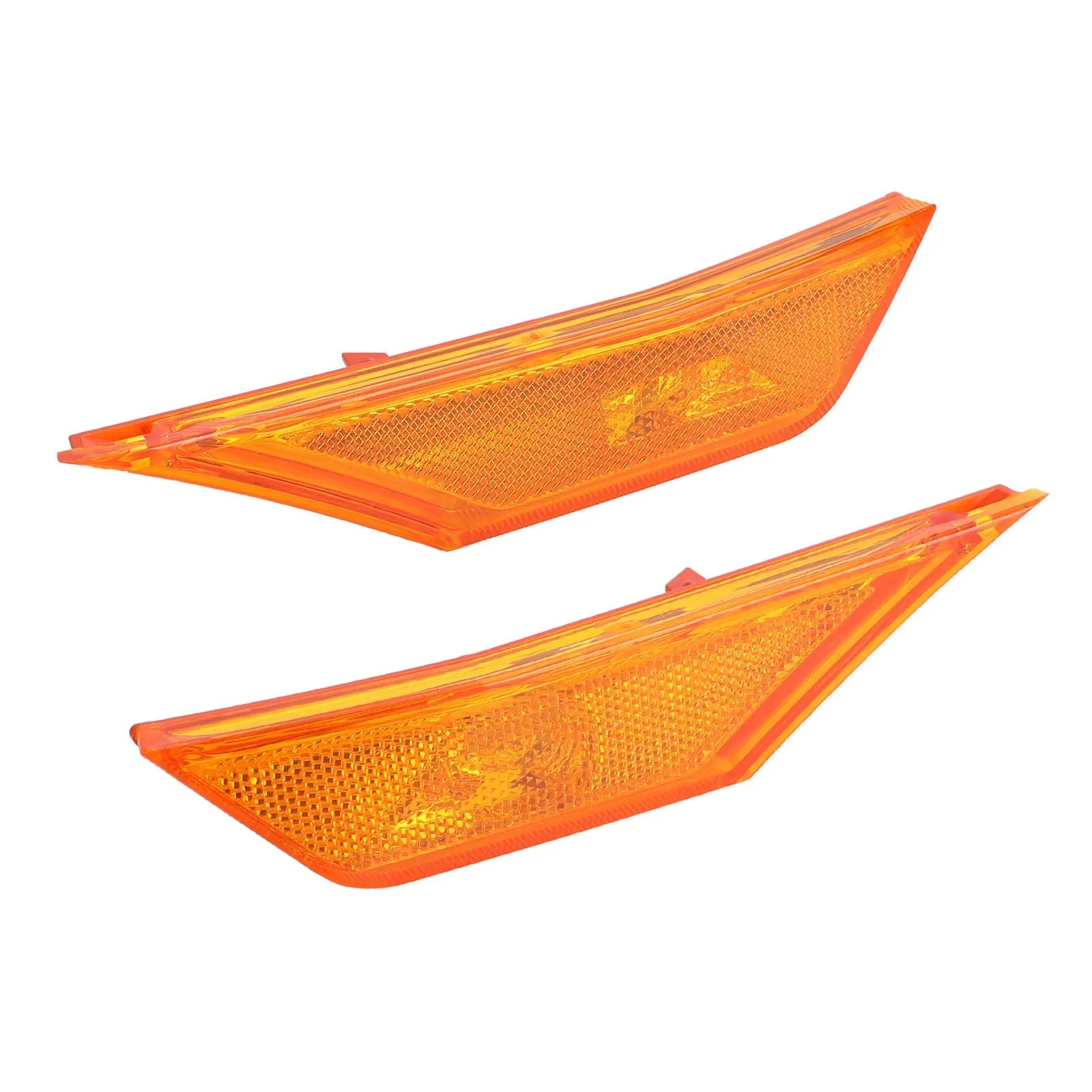 2 incendios de posición lateral delantero para Honda Civic 2016-2021 genérico Amber