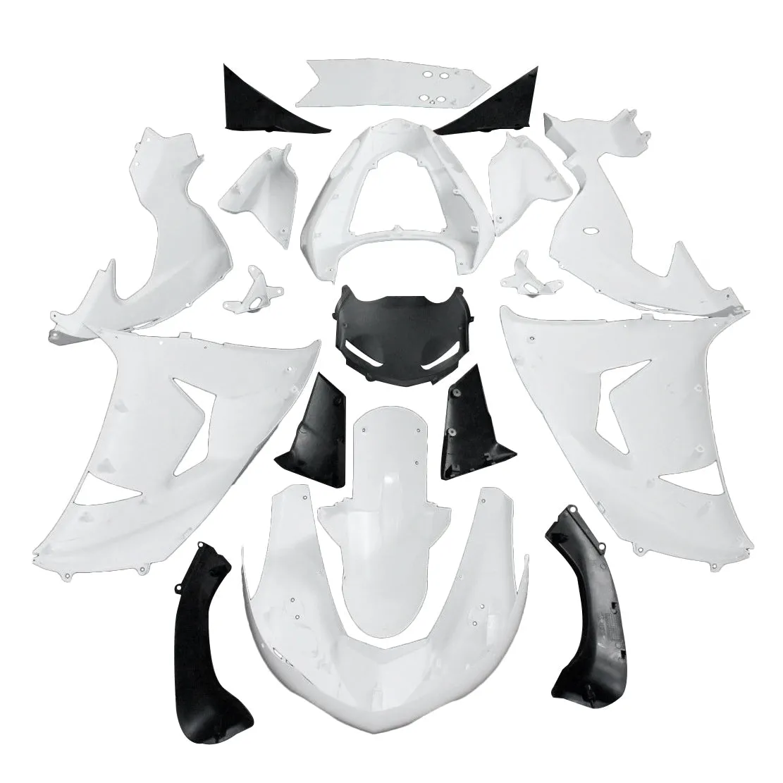 KingDarn Carénages Kawasaki ZX10R 2004-2016 2008 2010 2018 Setmarket Carénage genérico