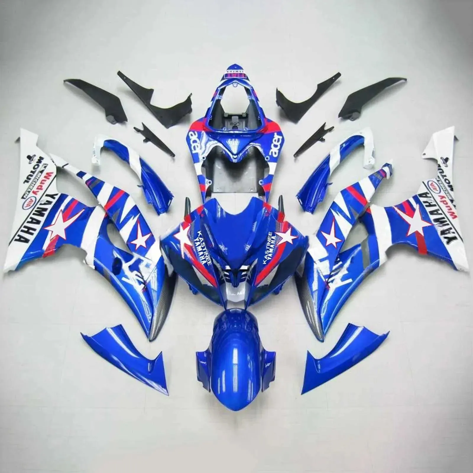 Kit de carenado Amotopart para Yamaha YZF 600 R6 2008-2016 genérico