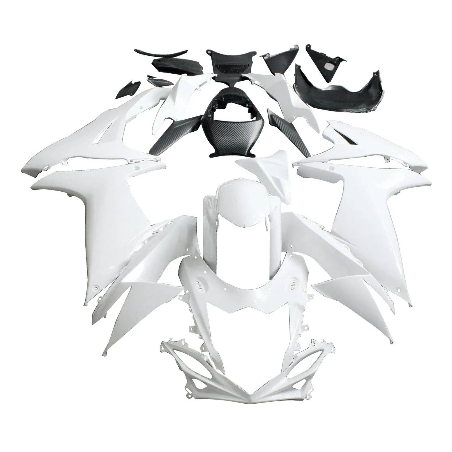 2011-2021 Suzuki GSXR 600/750 Molde de inyección de carenado de carrocería sin pintar