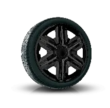 Tapacubos 14", ACTION NEGRO 4 pzs