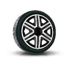 Tapacubos 14", ACTION DOUBLECOLOR 4 pzs