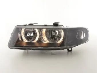 Faros Delanteros Angel Eyes Set Seat Leon/Toledo Modelo 1m 99-05 Negro Fk Automotive