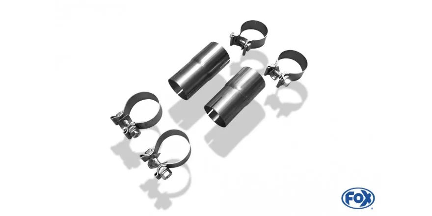 Escape FOX Audi V8 type D11 adaptador para catalizador