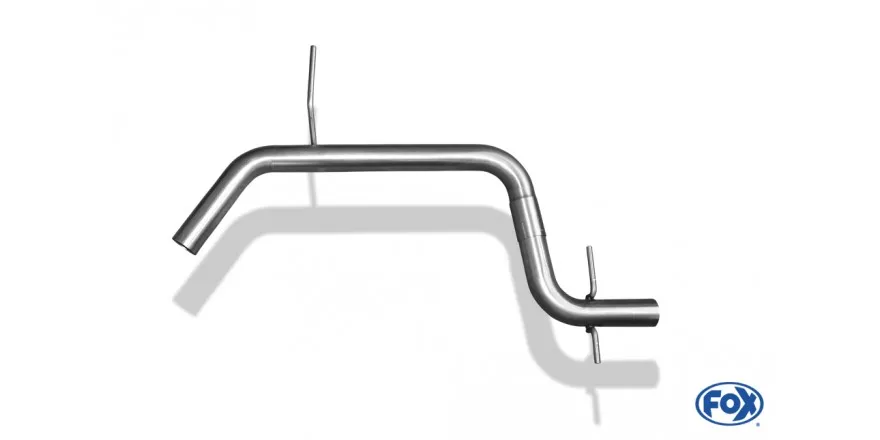 Escape FOX Audi A3 8P 3-puertas/ Sportback/ Cabrio supresor escape central