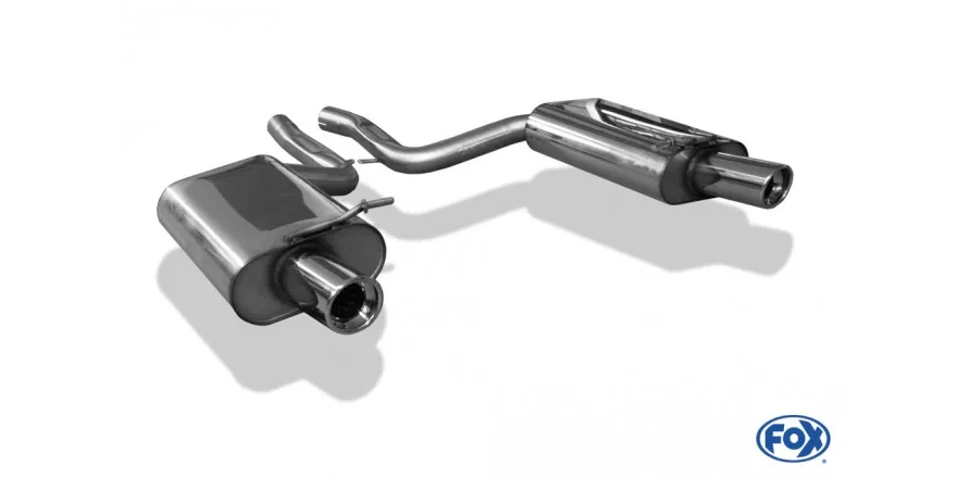 Audi A4 quattro B7 - 3,2l Escape deportivo derecho/izquierdo - 1x90 tipo 24 derecho/izquierdo