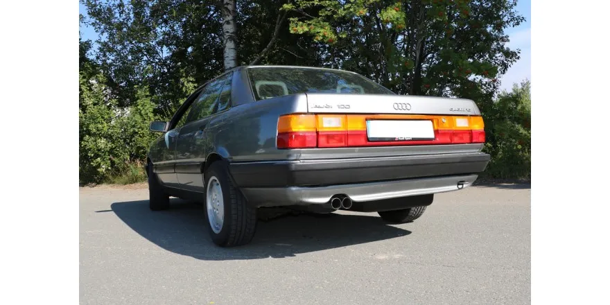 Escape FOX Audi 100 quattro type C3 escape final - 2x63 Typ 10