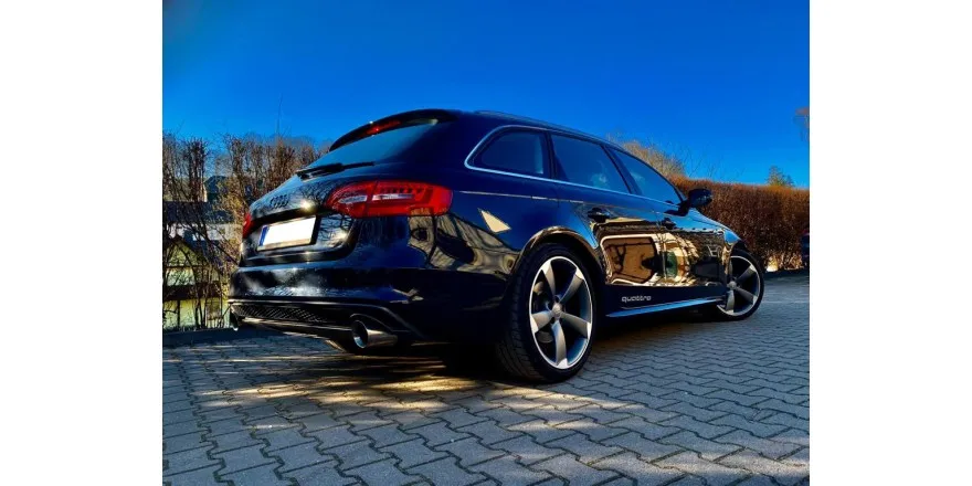 Audi A4 / A5 8T - A4 / A5 quattro B8 Escape trasero FOX derecho / izquierdo para 1 tubo - 1x100 tipo 25 derecho / izquierdo