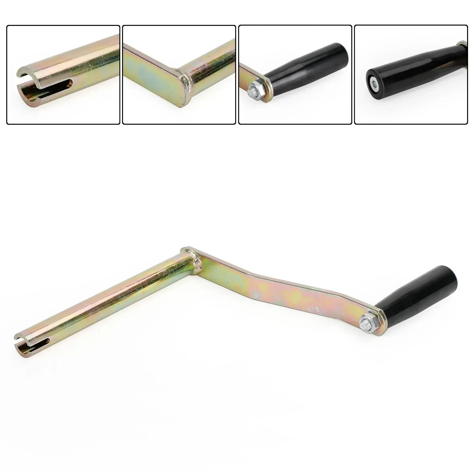 Manivela Camper para tienda de campaña emergente Coleman/Fleetwood con boca redonda