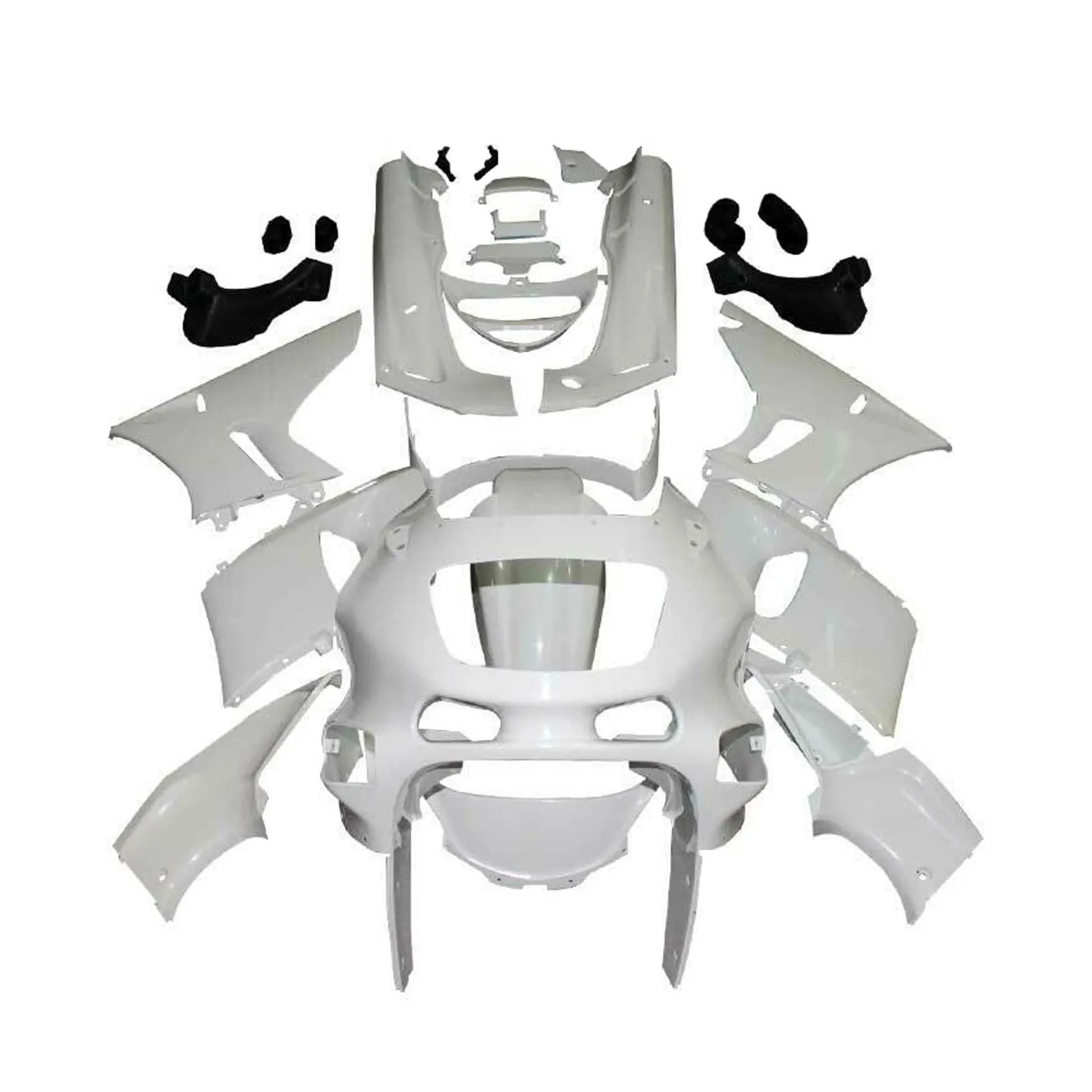 1993-2007 Kawasaki ZZR 400 / ZZR 600 Inyección Carenado Carrocería Sin Pintar