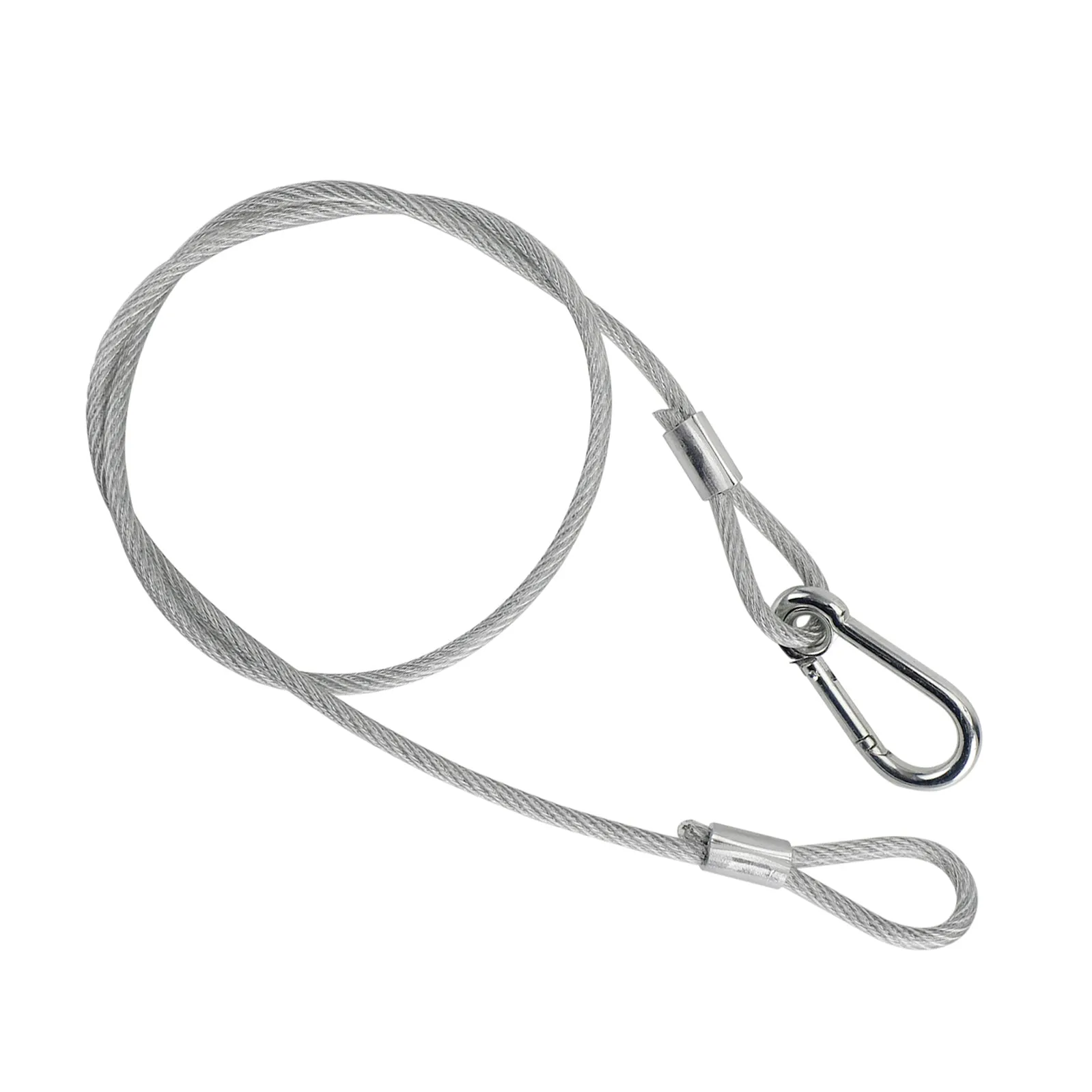 1/5/10 Piezas 29.1 "Cable de seguridad en alambre de acero para luz de haz de sujeción de luz