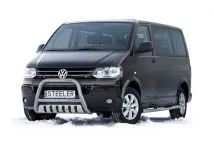 Bullbar delanteros Steeler para Volkswagen VW T5 2003-2010-2015 Modelo S