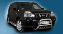 Bullbar delanteros Steeler para NISSAN X-TRAIL 2010-2014 Modelo G