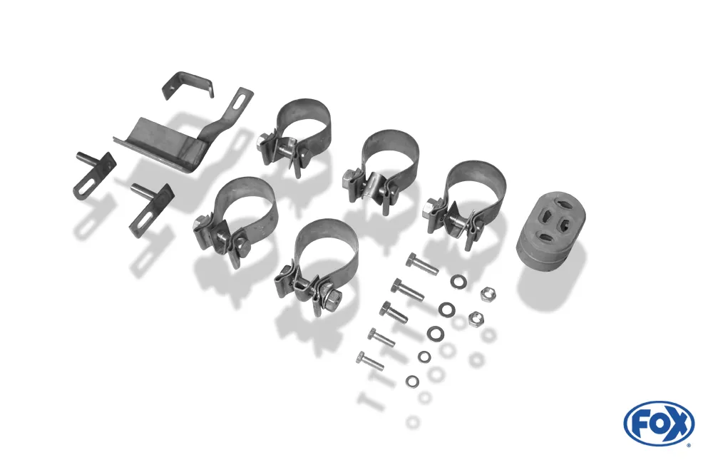 Escape FOX BMW E46 320/ 323/ 325/ 328/ 330 escape final salida duplex doble entrada - 2x76 13 duplex