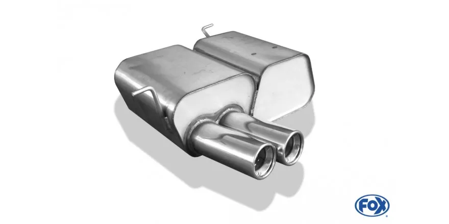 Escape FOX BMW E46 316Ti/ 318Ti/ 325Ti escape final - 2x80 13