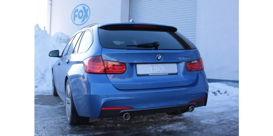 BMW BMW F30 / 31 - 330d salida Escape trasero FOX derecha / izquierda - 1x80 tipo 16 derecha / izquierda